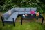 ALLUMINIO ZO.036.A  Garden furniture set Table + sofa 