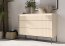TREND TS-06 Chest of drawers with LED lighting,Beige sand/black