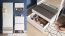 Claro CR-01 Kleiderschrank White mat/oak riviera