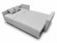 Gray-New Corner sofa (fabric Mercedes)