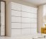 SW-AND-250 cm -WW Schwebetürenschrank,Weiß matt