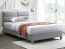 Sierra Velvet V120JSZD 120x200 Gulta ar redelēm,Bluvel 03 gaiši pelēks