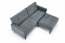 12914- Folding sofa with ottoman (Grey)