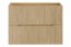 Nordic-Cremona 82-80-46-2S Piekaramais vannas istabas skapītis izlietnei,80 cm 