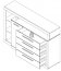 Bellevue BLQK351L Chest of drawers