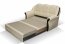 KLO-3+1+1 Komplekts Dīvāns ar krēsliem (Soft 66 brūns)