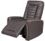 ARNOLD Armchair with electro recliner and massager (grey fabric)