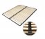 Slatted bed base with metal frame 140x200