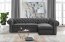 VAL/ XL z.f.sp pr.bok Chesterfield (glass buttons) Corner sofa
