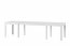 Wenus 160-207-254-300 Extendable dining table white mat