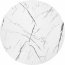 ANTICA Žurnālgalds (balts marmors/melns)