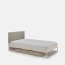 CHARLIE CH-25 120x200 Bed with drawer,beige desert sand/barista oak
