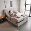 Kingly Box springs 180x200+Top H8 90x2 Boxspringbett Kopf- und Fussteil elektromotorisch verstellbar,inklusive Matratze