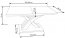 VCH-SAN 2-ST GREY Extension table glass-grey