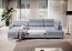 CO-BER- LT-100AUB U Shape Corner sofa Left (Baby blue fabric Aubron 100)