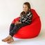 L-SMART size Faux Leather Bean Bag