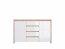 Kaspian KOM2D4S Gloss Chest of drawers