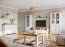 Marone Elite White/pine PLMEL09 TV-Bank,Weiß/Kiefer
