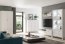 OLE-white WIT WYS 2W2S Glass-fronted cabinet