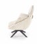 MERRY 2 Leisure chair with swivel function,cream