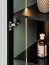 Sombra green 80-40-1DG Badezimmer Hochschrank mit LED-Beleuchtung