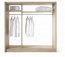 Wegas 3D Sliding door wardrobe (oak sonoma)