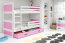 Rico II 160x80 Bunk bed with two mattresses White