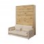 BED BC-19 Dīvāns sienas gultai BC-12 (Bēšs)