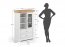 Marone Elite White/pine PLMEL04 Vitrīna