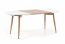 EDWARD (120-200) Extension table (white/san remo oak)