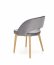 MARINO chair, color: velvet - honey oak/MONOLITH 85 (light grey)