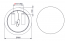 HESTIA FI800 GOLD LUS LED Mirror