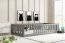 Montessori Bed with mattress 190x90 Graphite