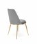 K460 Chair grey/gold