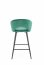 V-CH-H/96- C.Z Bar stool (Dark green)