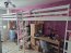 Loft-A Massivholz Hochbett für Kinder mit Matratze 200x90,Weiß