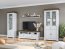 Marone Elite White/tabacco PLMEL02/T Glass-fronted cabinet