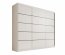 SW-AND-250 cm -WW Schwebetürenschrank,Weiß matt