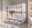 NATHAN Bunk bed with mattress White