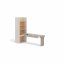 WOOW SET-10P (WO-11P,04 Oak Vicenza Bleached) Furniture set