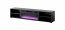 POLO 200 EF RTV black + kamin black TV cabinet