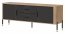 DAN-DT 01 Cremona Torro ozols/antracīts matēts TV Skapis