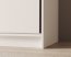SW-CAS-120 cm - WW Schwebetürenschrank mit Spiegel,Weiß matt