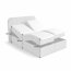 Kingly Box springs 160x200+Top H8 80x2 Boxspringbett Kopf- und Fussteil elektromotorisch verstellbar,inklusive Matratze