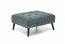 12914- Folding sofa with ottoman (Grey)