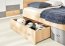 Pixel PX14 L/R,90x200 Bed with two drawers