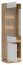 MILTON-ML 07 L/R Schrank mit Regalen,Cremona torro oak/white matt