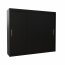 Antos 250 Black Wardrobe with sliding doors