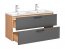 MADERA- GREY 854 Waschbeckenunterschrank