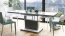ASTON- 70 sz Extendable table transformer (white gloss/anthracite gloss)